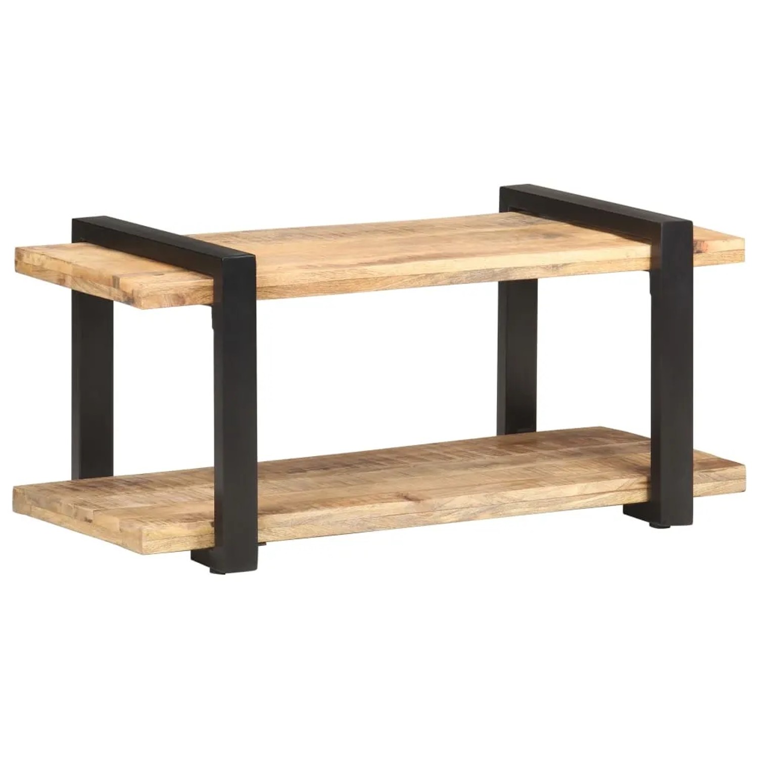 vidaXL TV-Schrank 90x40x40 cm Raues Mangoholz 320493