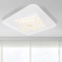Weiße, dimmbare LED Deckenleuchte Jocelyn, 50 cm, mit Farbwechsel und Smart Home Funktion.