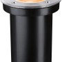 Paulmann Outdoor-Bodeneinbaustrahler Floor, rund, Edelstahl, Ø 10,5 cm.