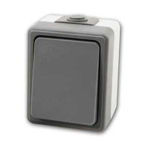 McPower Feuchtraum Wechselschalter SECURE 250V10A IP44