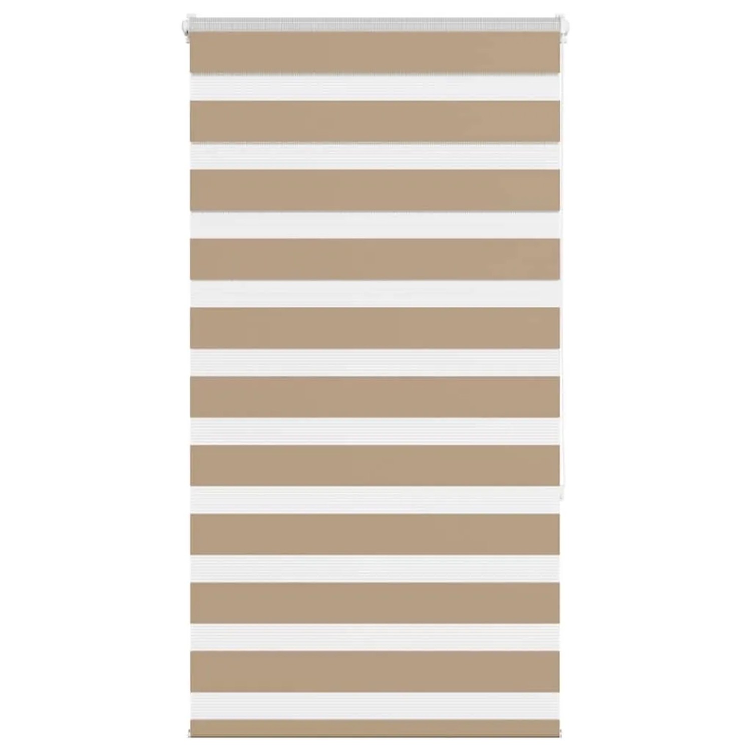 vidaXL Doppelrollo Sandbraun 80x150 cm Stoffbreite 75,9 cm Polyester 401454 günstig online kaufen