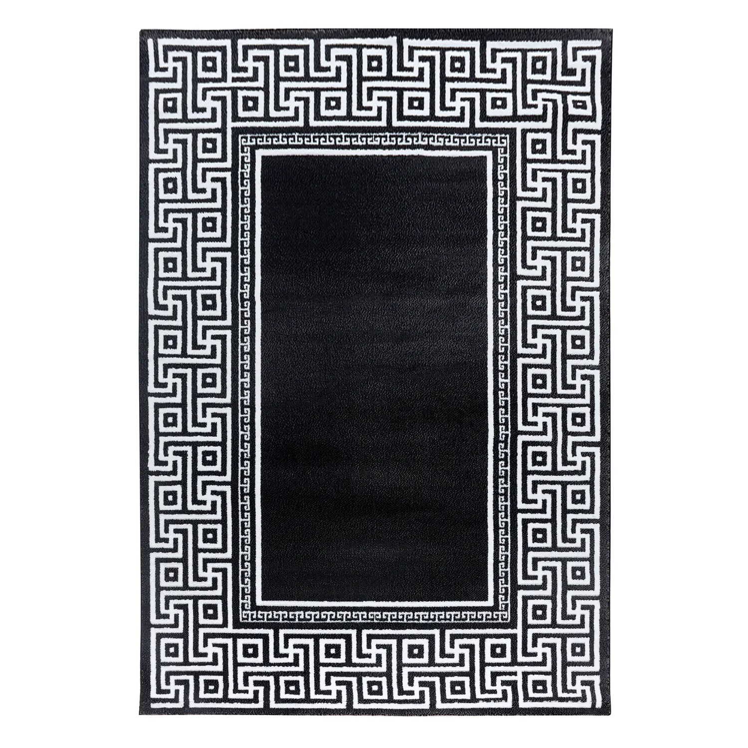Ayyildiz Kurzflorteppich Parma 9340 Schwarz 140 cm x 200 cm