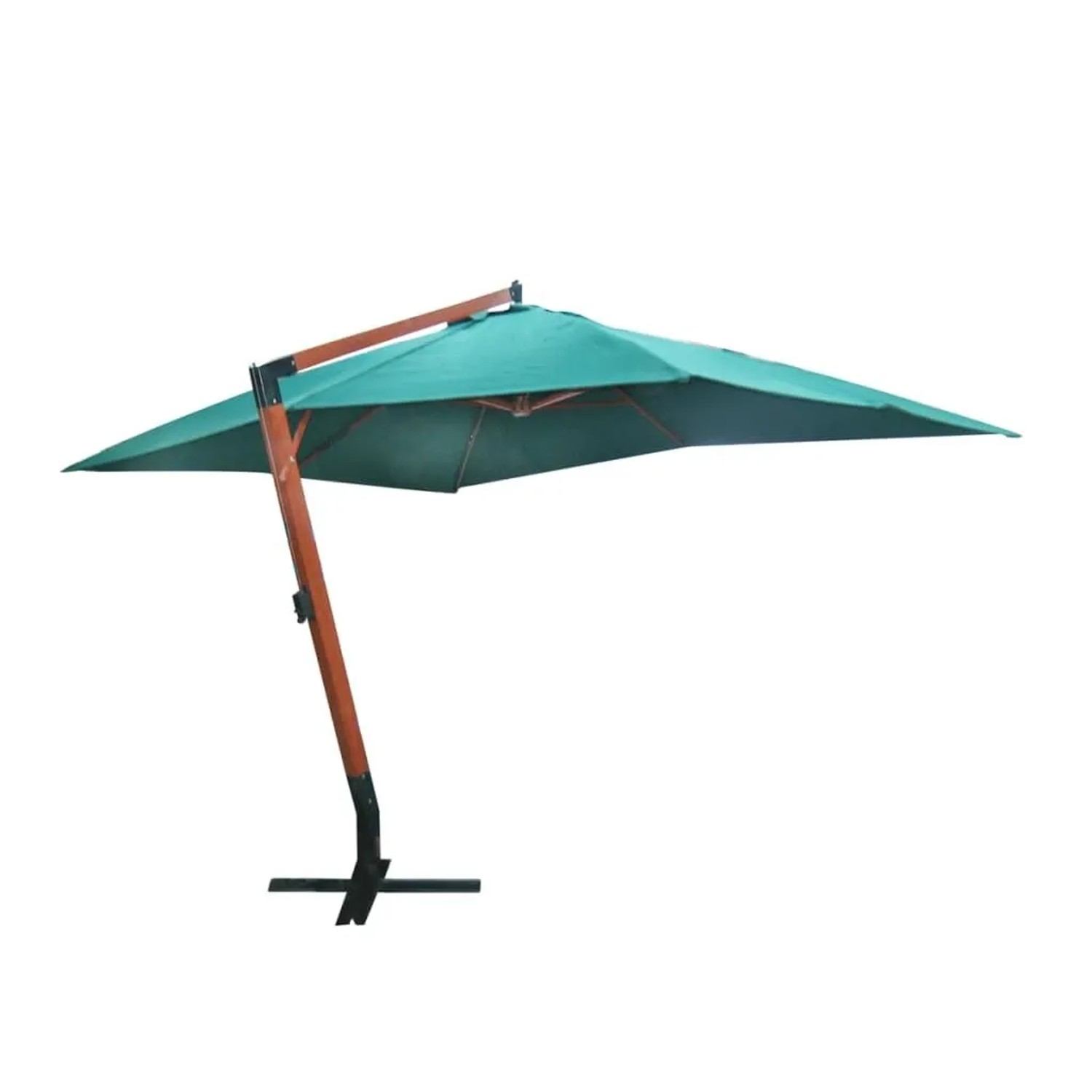 Image of Furnicato Ampelschirm Melia 300x400 Cm Grün