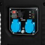 Detailansicht: EBERTH Inverter Stromerzeuger mit 2x 230V Steckdosen und USB-Anschlüssen.
