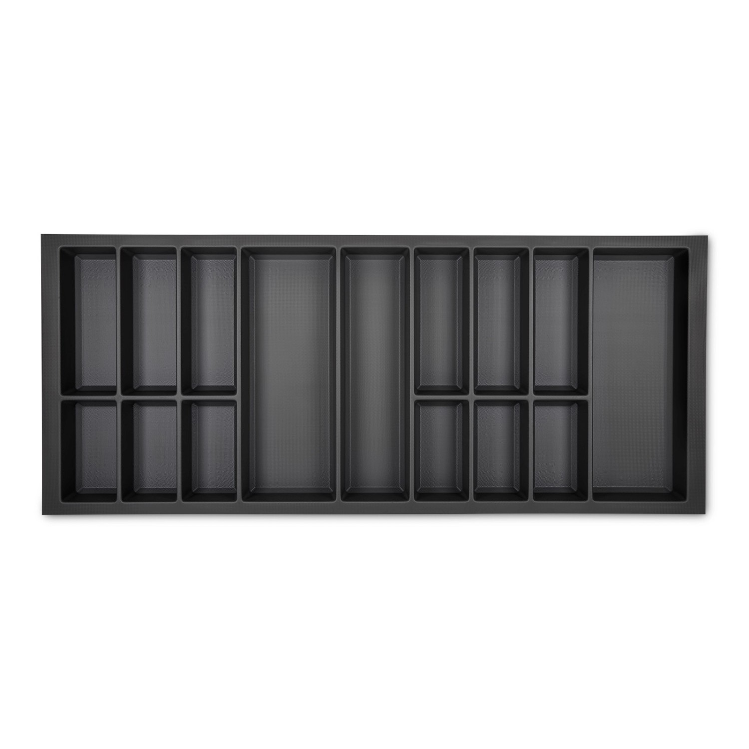 SOTECH Orga-Box VII Besteckeinsatz Basaltgrau 1200 mm Höhe 50,5 mm mit Soft günstig online kaufen