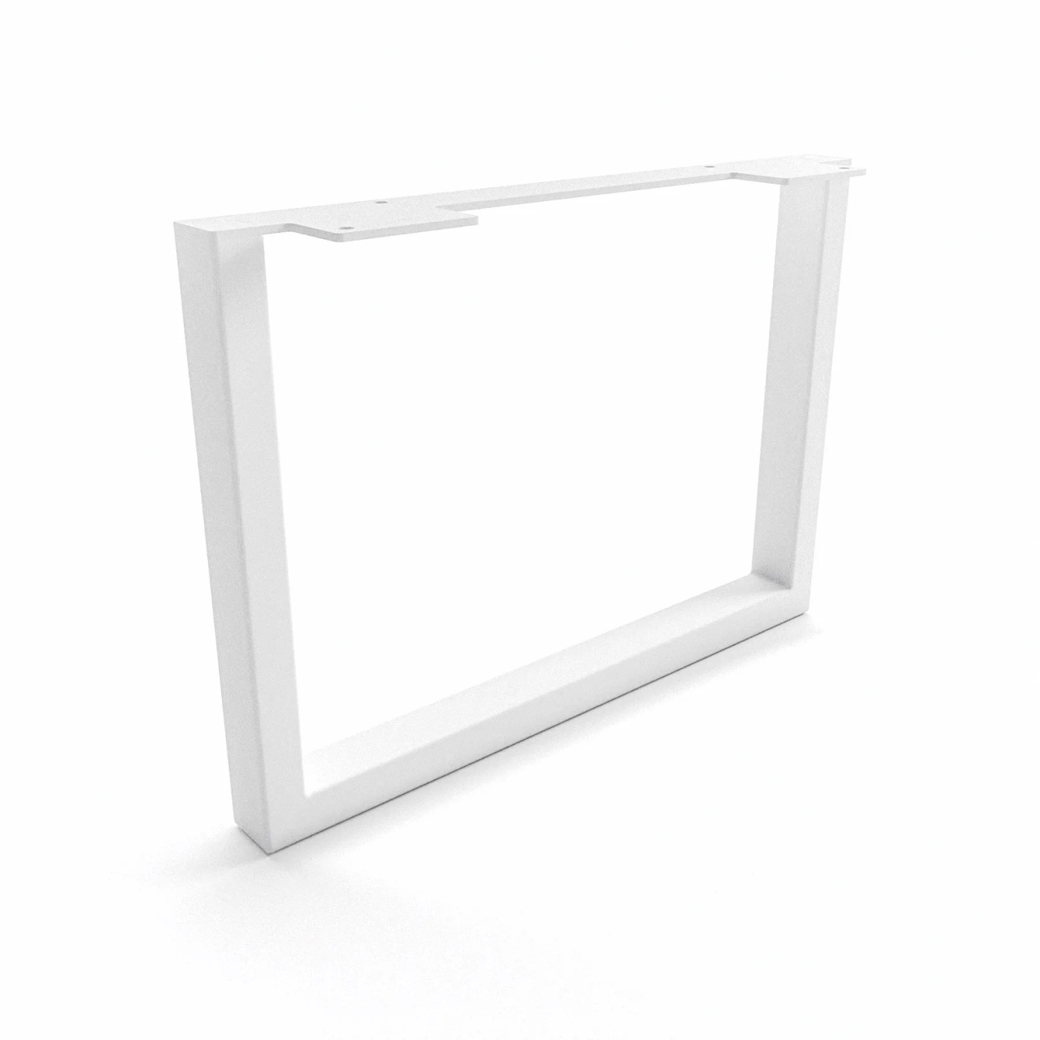 HEVVA Möbelbein GRAZ 25 cm Hoch 35 cm Tief 1 Stück Weiß