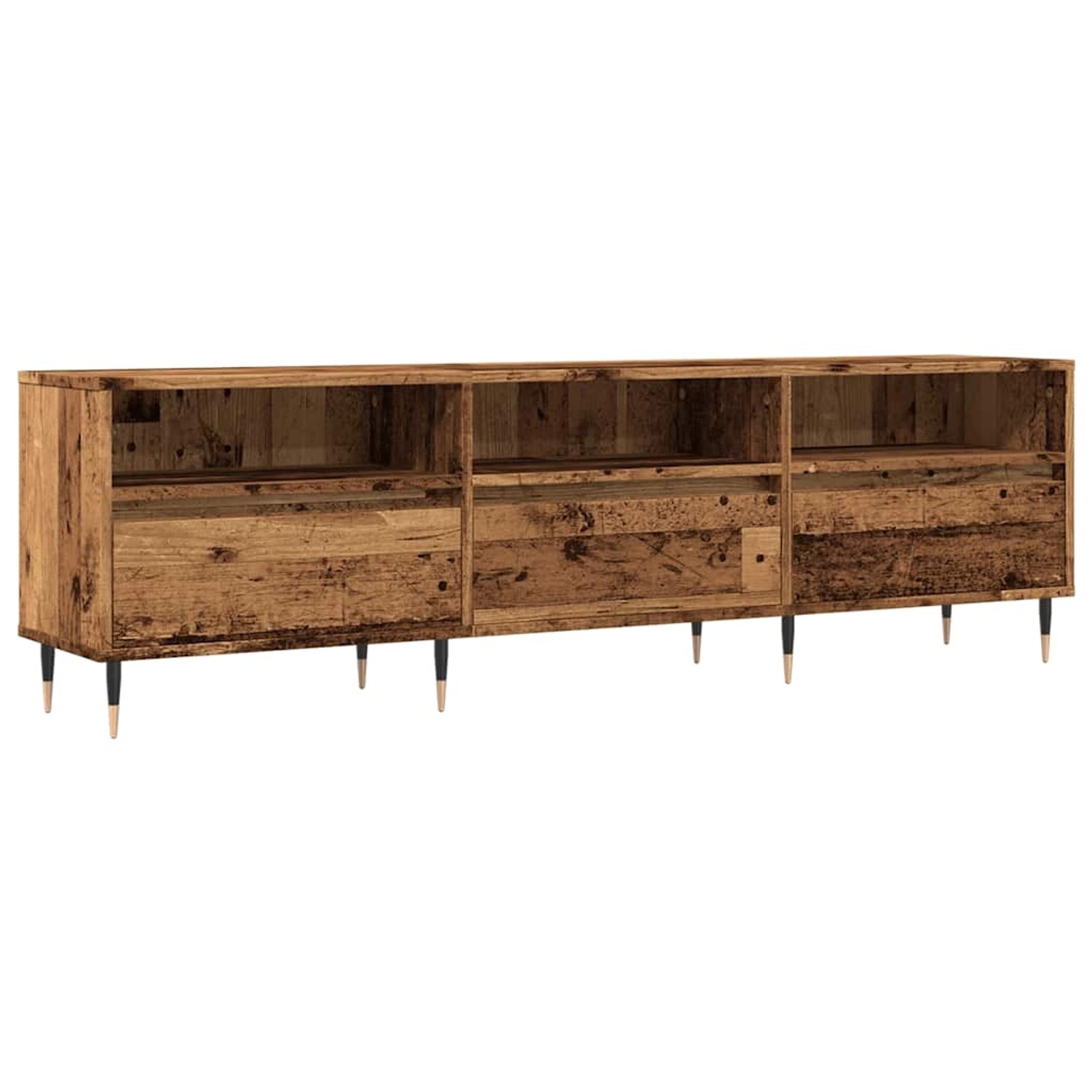vidaXL TV-Schrank Altholz-Optik 150x30x44,5 cm Holzwerkstoff 857185 günstig online kaufen