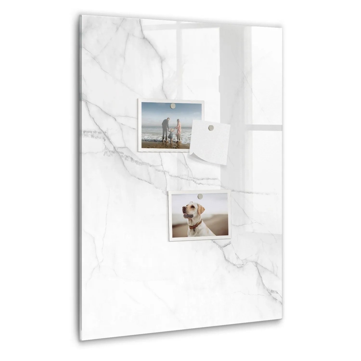 Tulup Glasmagnettafel Beschreibbar Dekorativer Marmor 40x60 cm Magnettafel günstig online kaufen