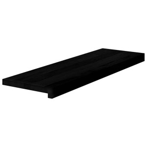 vidaXL Treppenstufen 4 Stk Dunkelbraun 80x25x2 cm Massivholz Eiche 3283014