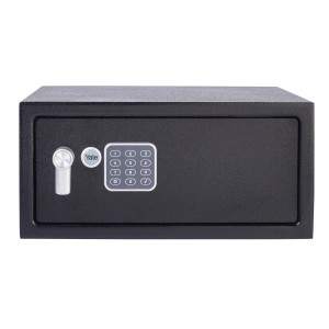 Schwarzer Yale Tresor Value Safe Laptop Code 24 l mit Zahlencode und Schlüssel