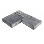 Diephaus Pflaster Vereda, Mehrformat, weiß-schwarz, 5 cm stark. Pflastersteine für Garten und Terrasse.