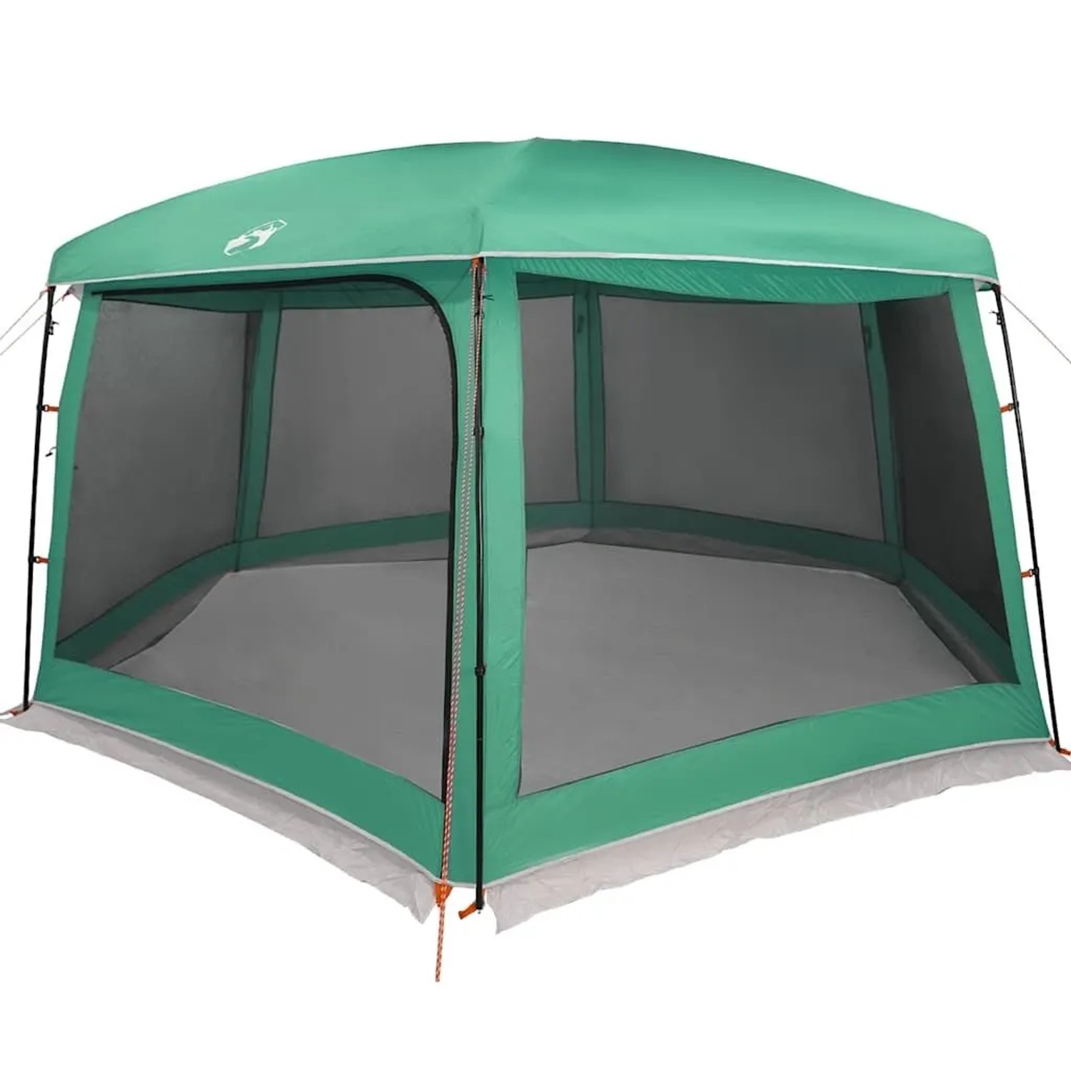 vidaXL Poolzelt mit Abnehmbarem Überzelt Netzwänden Meergrün 670x590cm 4100632_4