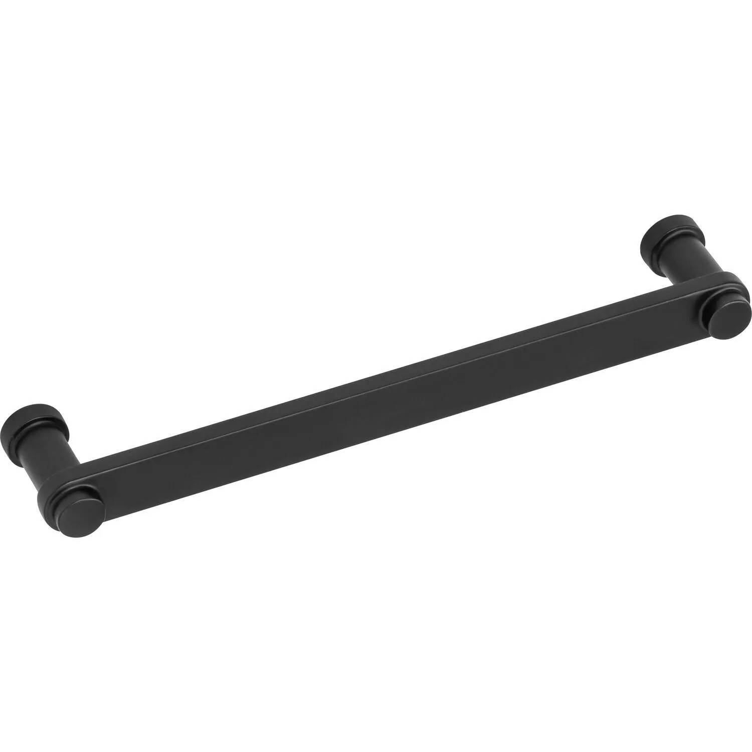 Furnipart Möbelgriff Pillar La 160 mm Zinkdruckguss Schwarz Matt