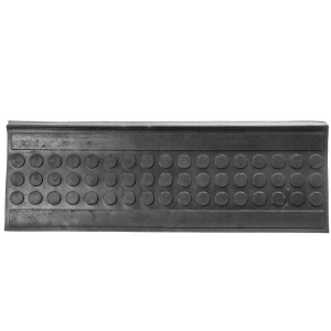 Jet-Line Stufenmatte Melina, Gummi, 25x75cm, wetterfest und rutschhemmend für Außentreppen.