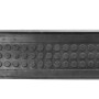 Jet-Line Stufenmatte Melina, Gummi, 25x75cm, wetterfest und rutschhemmend für Außentreppen.