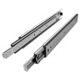 SOTECH Vollauszug 1250 mm für Schubladen, aus glänzend verzinktem Metall mit Kugelkäfig. Schwerlast-Schubkastenauszug.