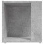 Betongrauer vidaXL Beistelltisch (33x33x34,5 cm) aus Holzwerkstoff, ideal als Ablage oder kleiner Eckschrank.