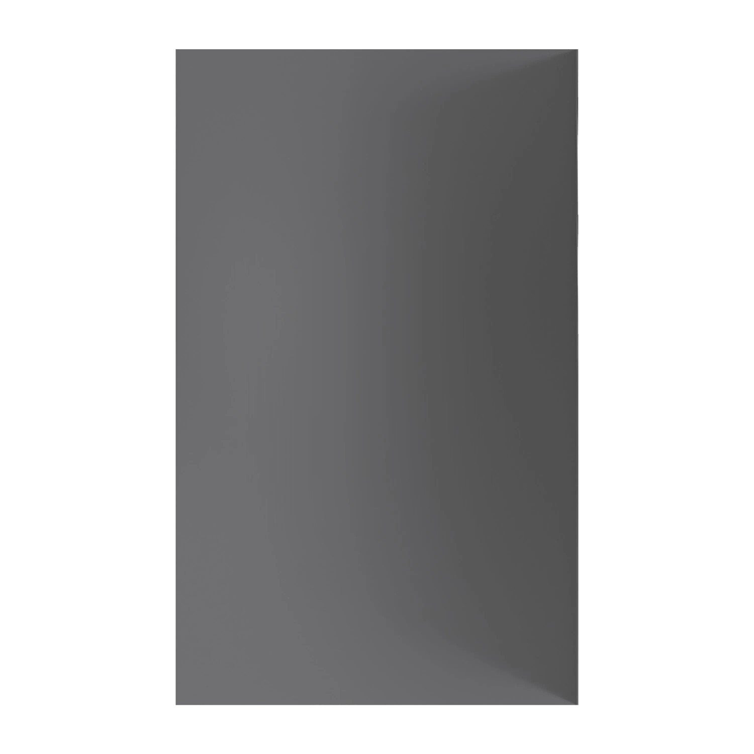 Aurlane Design-Duschwand Satin Grey 120 cm x 210 cm x 0,3 cm