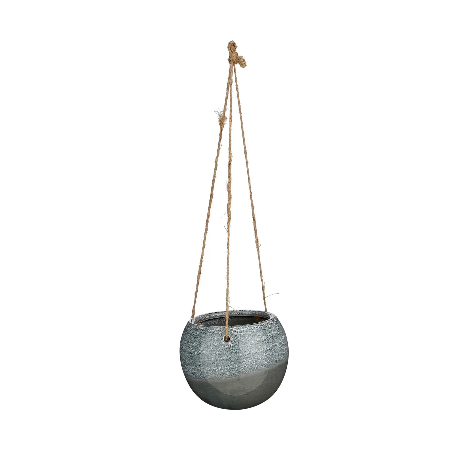 Mica Decorations Topf Monta Hängend Blau Höhe 12 x Ø 15 cm