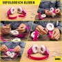UHU Sekundenkleber Plastik Set beim Kleben von Kopfhörern in Nahaufnahme.