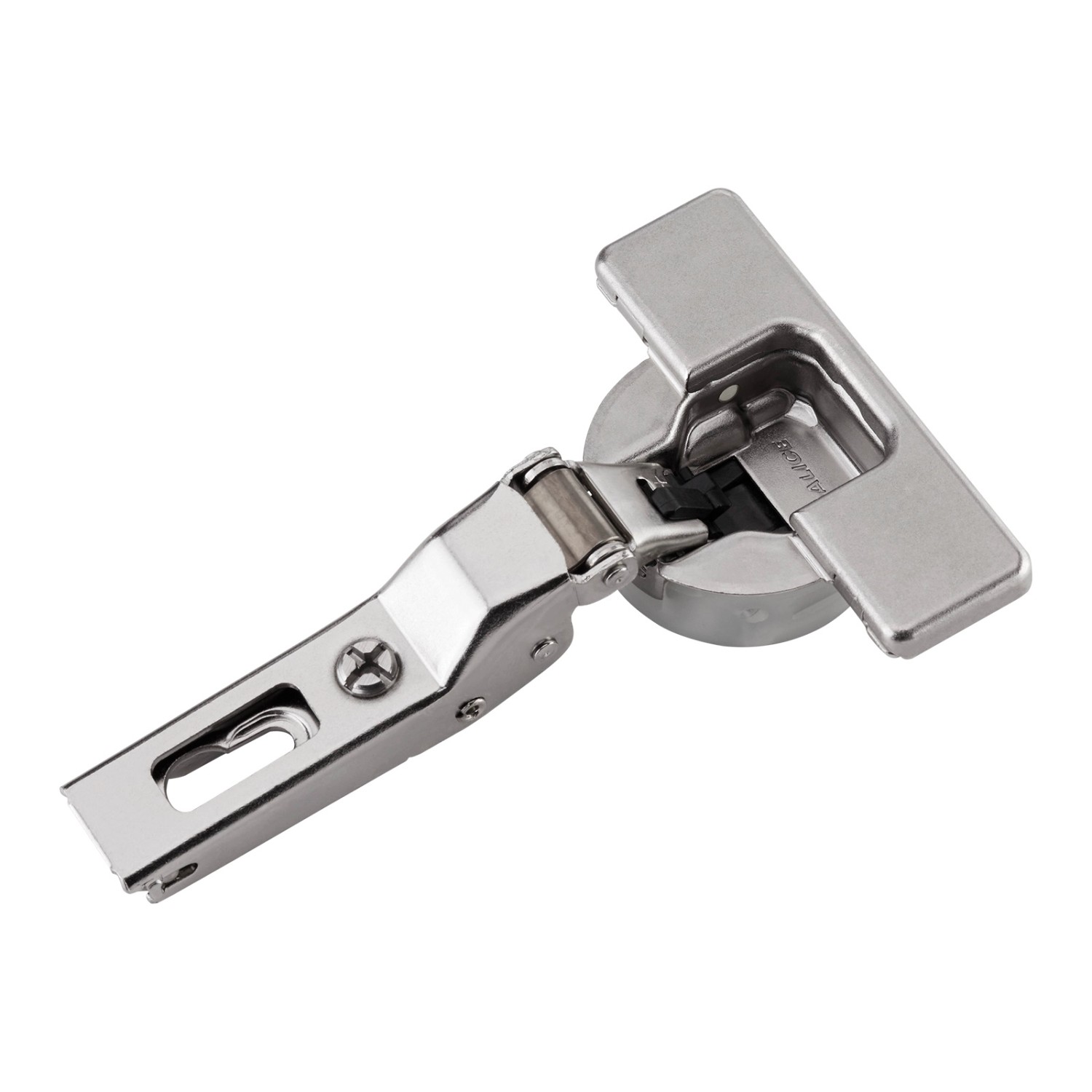 SALICE Topfband Serie 700 LOGICA Mittelanschlag 110 Grad Dämpfung Einstellbar T45 Nickel Matt