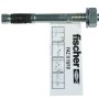 Fischer Bolzenanker FAZ II 10/10, Stahlanker mit Mutter und Scheibe für höchste Tragfähigkeit.