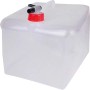 Faltbarer Wasserkanister von Happy People, 20 Liter, mit Auslaufhahn für Camping & Outdoor.