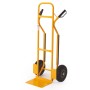 Gelbe Remco Sackkarre TRHI060 mit Treppenrutsche, Stahlrohr, Tragkraft 250 kg.