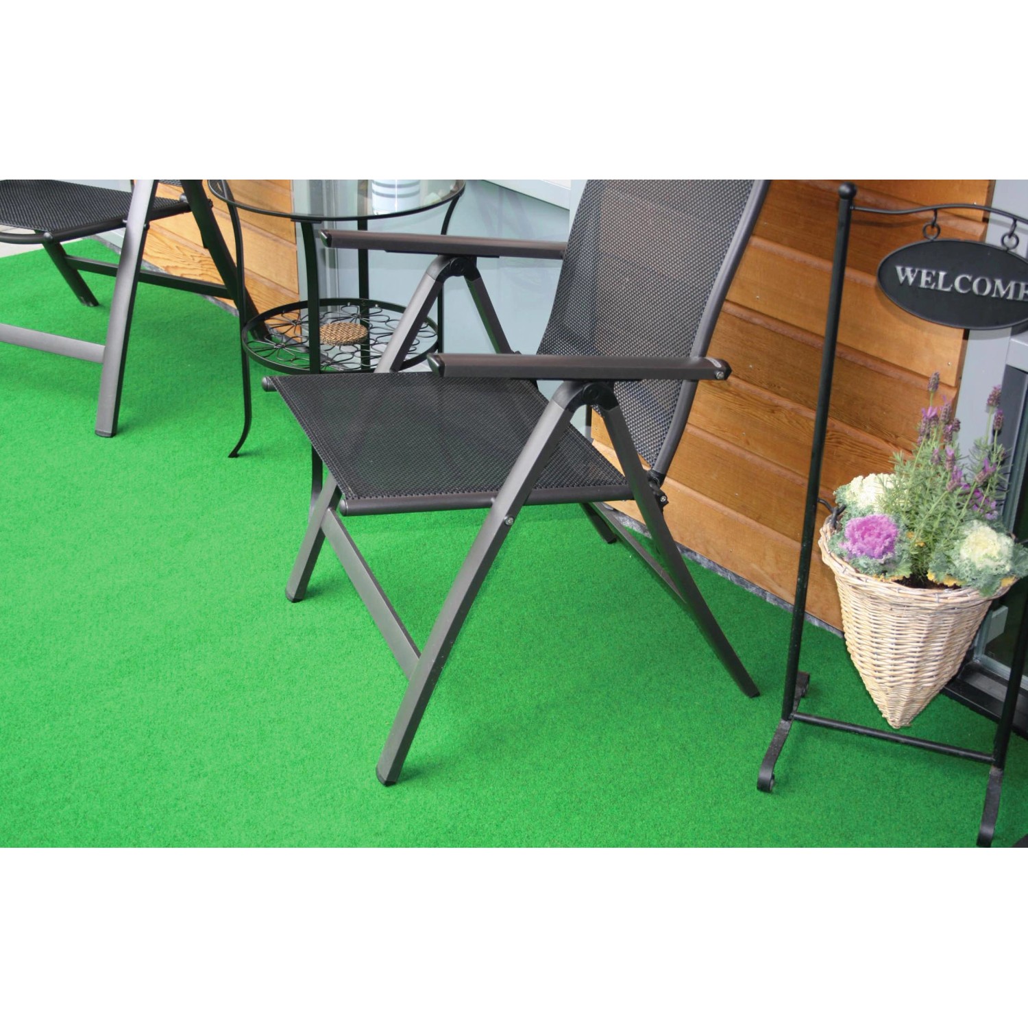 Rasenteppich Hockey 100 cm x 400 cm Grün kaufen bei OBI