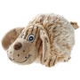 Mehrfarbiges Hunter Hundespielzeug Pori, 17 cm, Plüschtier mit Igelball und Squeaker.