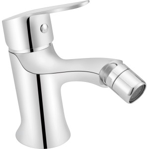 baliv Bidetarmatur BI-5620 in Chrom. Glänzende Einhebel-Bidetarmatur mit beweglicher Düse.