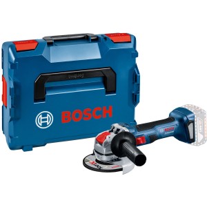 Bosch Professional Akku-Winkelschleifer GWX 18V-7 X-Lock Solo mit L-Boxx.