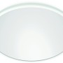 Weiße, runde WiZ LED-Deckenleuchte SuperSlim, 3800 lm, Ø 55 cm.