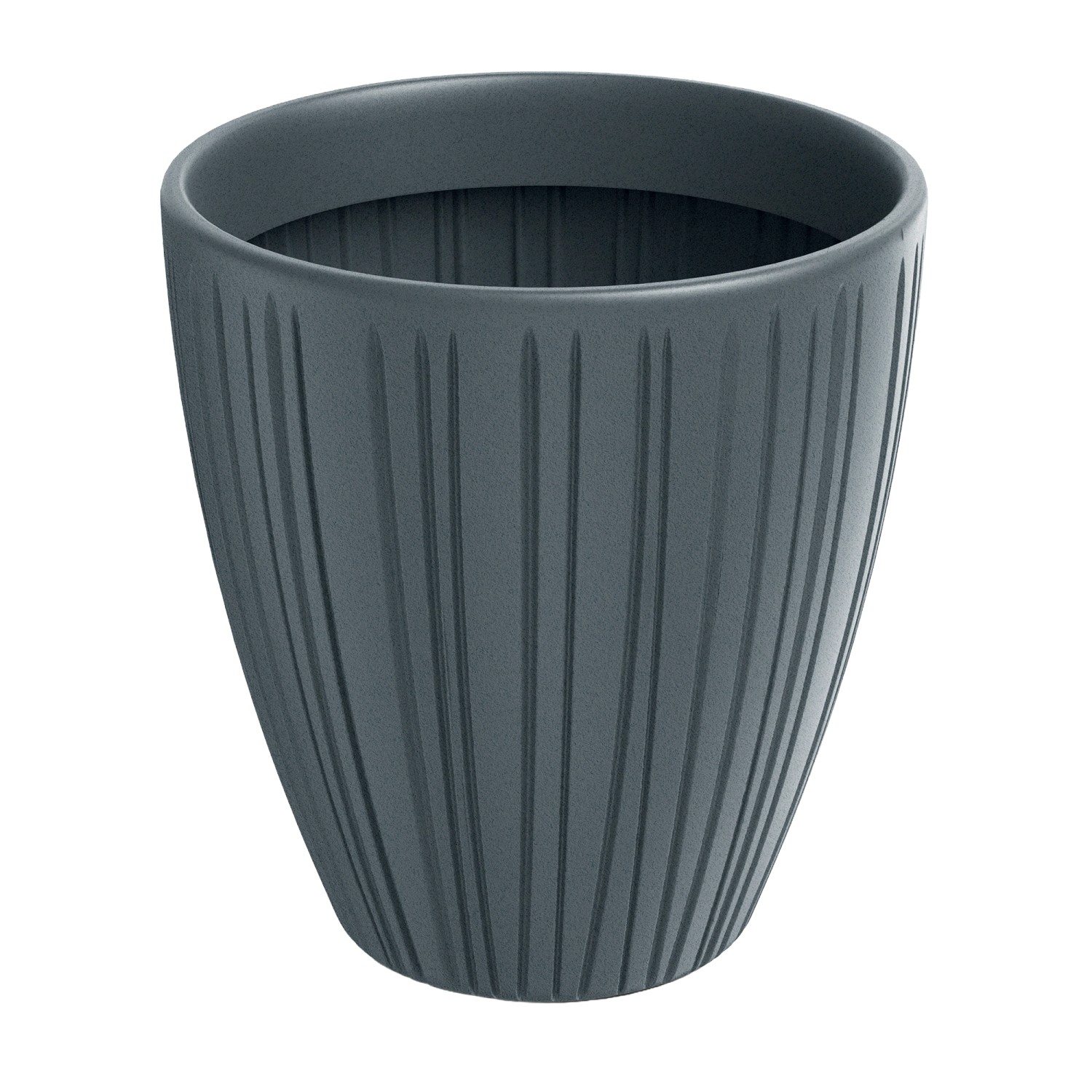 Prosperplast Blumentopf Fero Mitte Ø 40 cm x 42 cm Betongrau