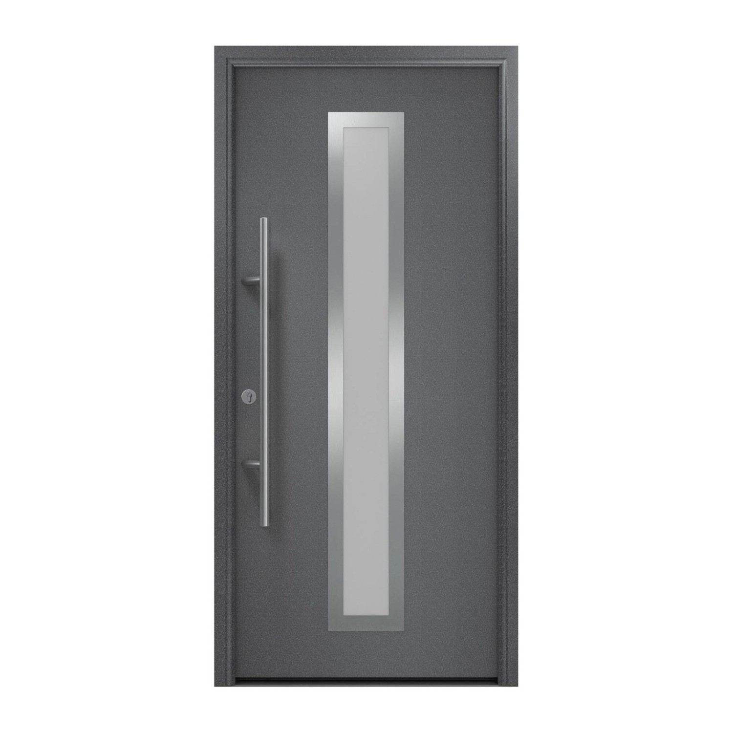 EcoStar Haustür Isopro Secur IPS 700S Anthrazitmetallic 110 cm x 210 cm DIN günstig online kaufen
