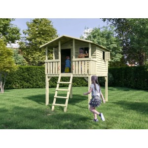 Belladoor Stelzenhaus Smart Plus Leon Kesseldruckimprägniert