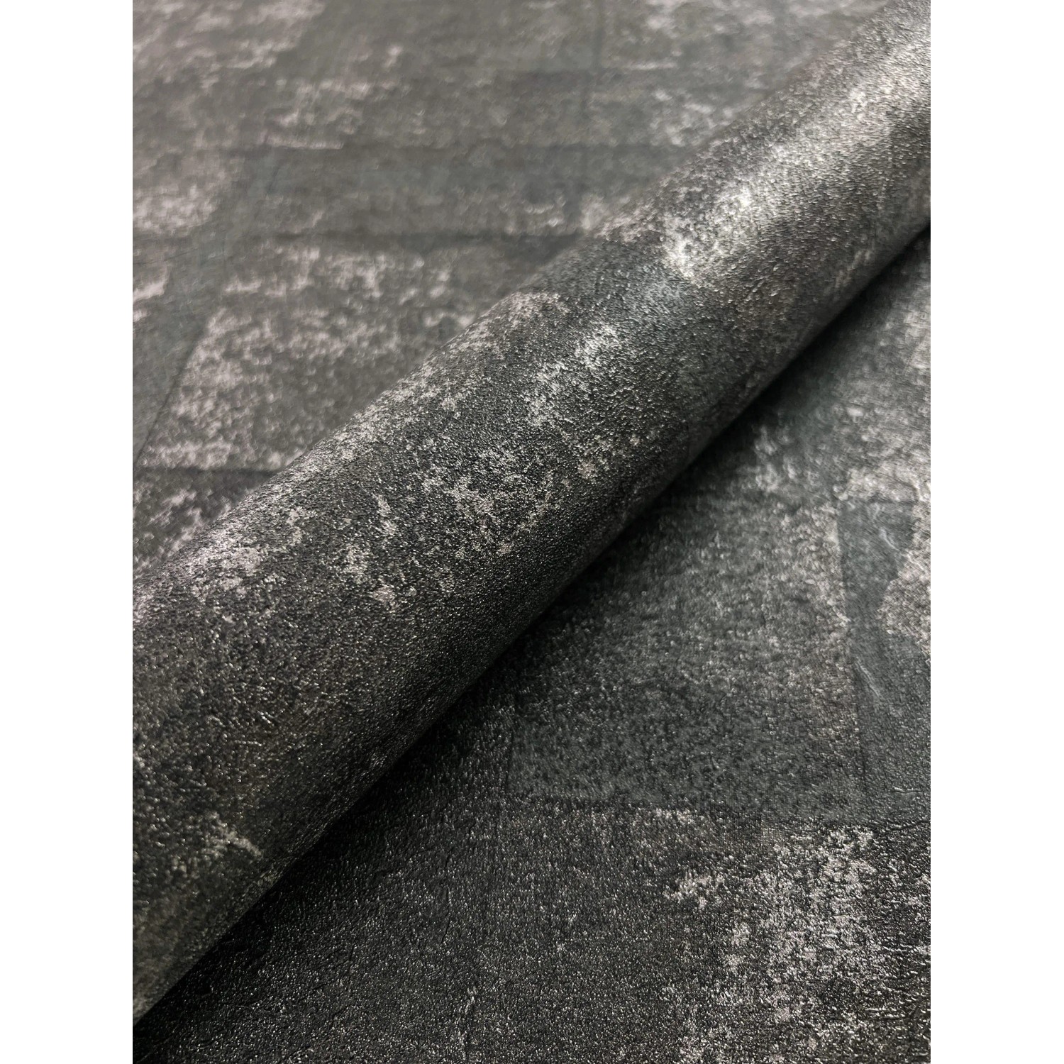 Newroom Vliestapete Madou Black Quadrate Modern FSC® günstig online kaufen