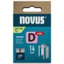 Novus Feindrahtklammern D 53 F, 14 mm, 600 Stück, verzinkt für Tacker.