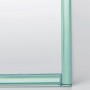 Detailaufnahme des Eheim ClearTank 300 l Aquariums: Weißglas, transparente Silikonnähte.