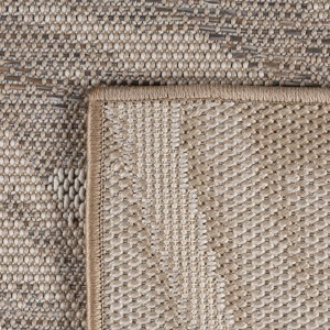 Beiger Ayyildiz Outdoor-Teppich Desert, 120x170 cm, wetterfest und pflegeleicht.