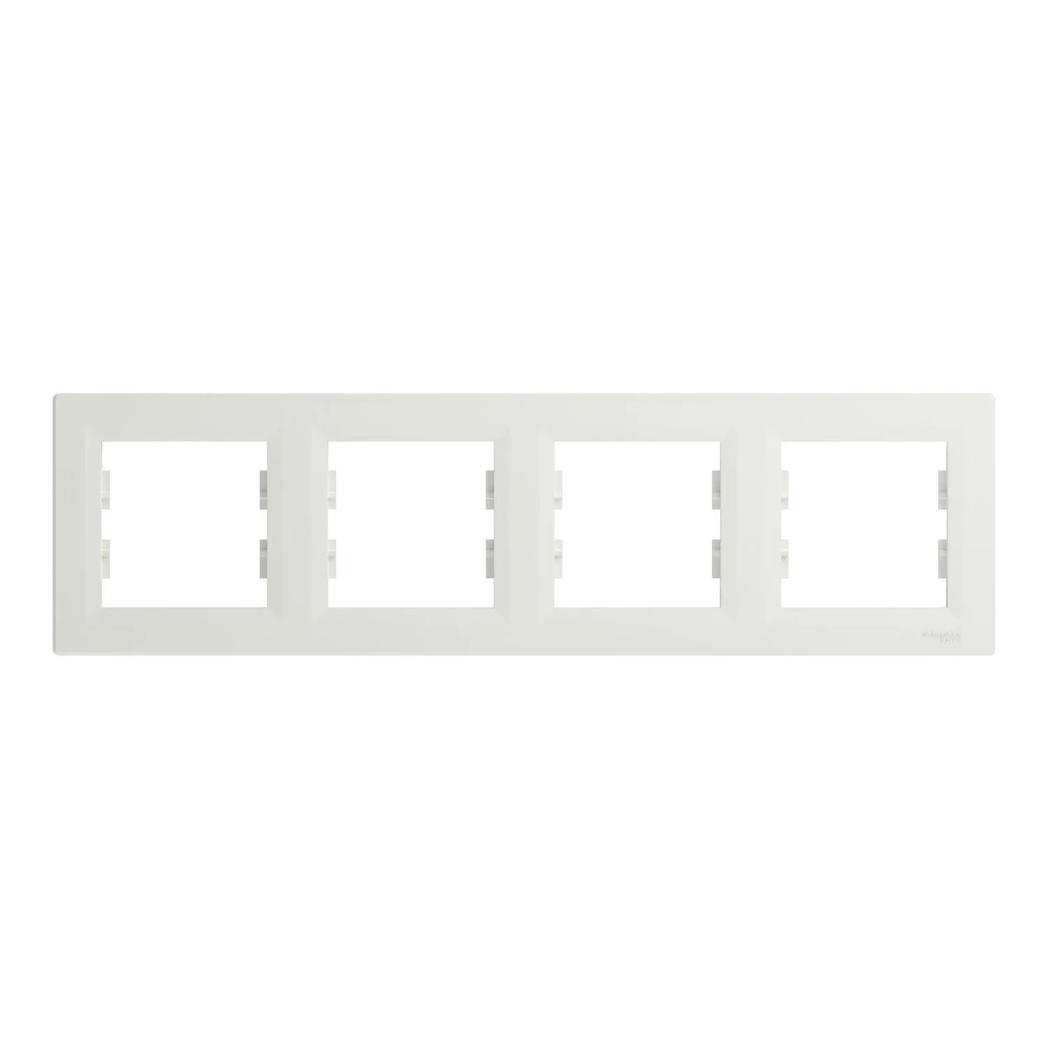 Schneider Electric ASFORA 4-Fach Rahmen Horizontal Weiss EPH5800421D