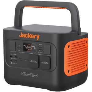 Jackery Powerstation Explorer 1000 Pro: Mobile Powerstation mit Tragegriff, ideal für Camping und Notstrom.