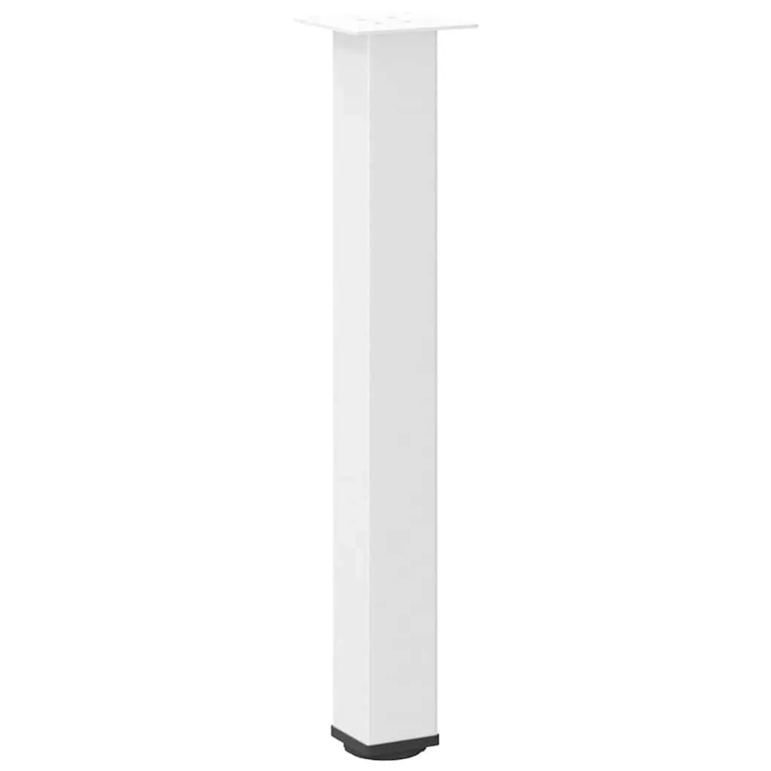 vidaXL Konsolentischbeine 4 Stk Weiß 72-74 cm Stahl 4012469_4