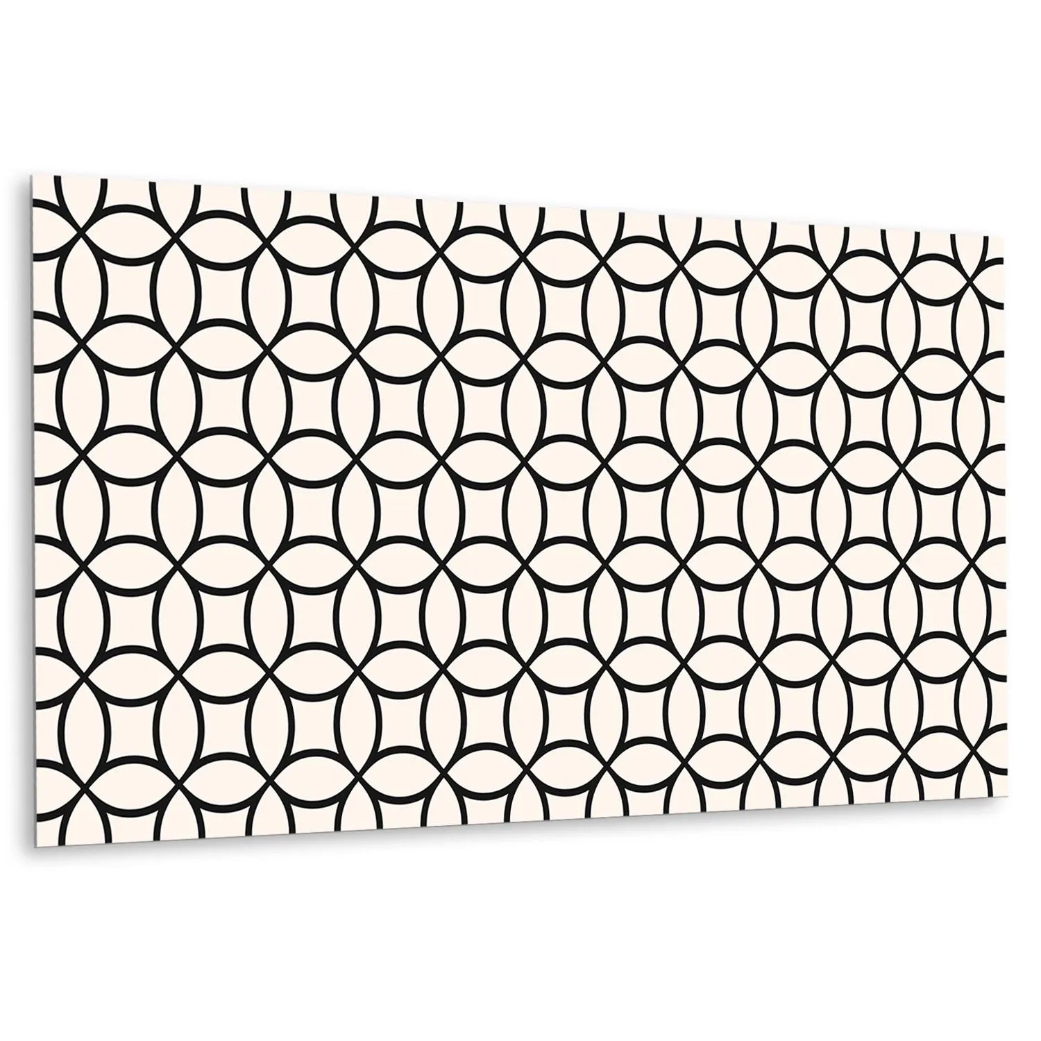 Tulup Wandpaneel Geometrische Kreise Wandpaneel Selbstklebend 100x50 cm Wan günstig online kaufen