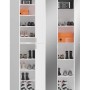 Inn.Furn Schuhschrank Weiß Hochglanz 122 cm mit Spiegel SystemX_10