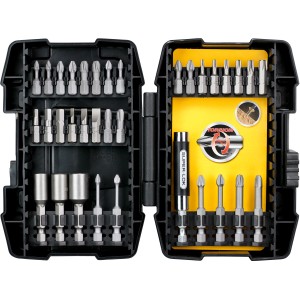 Stanley FatMax Torsion Bitset, 33-teilig in Minisafe-Box, verschiedene Schrauberbits.