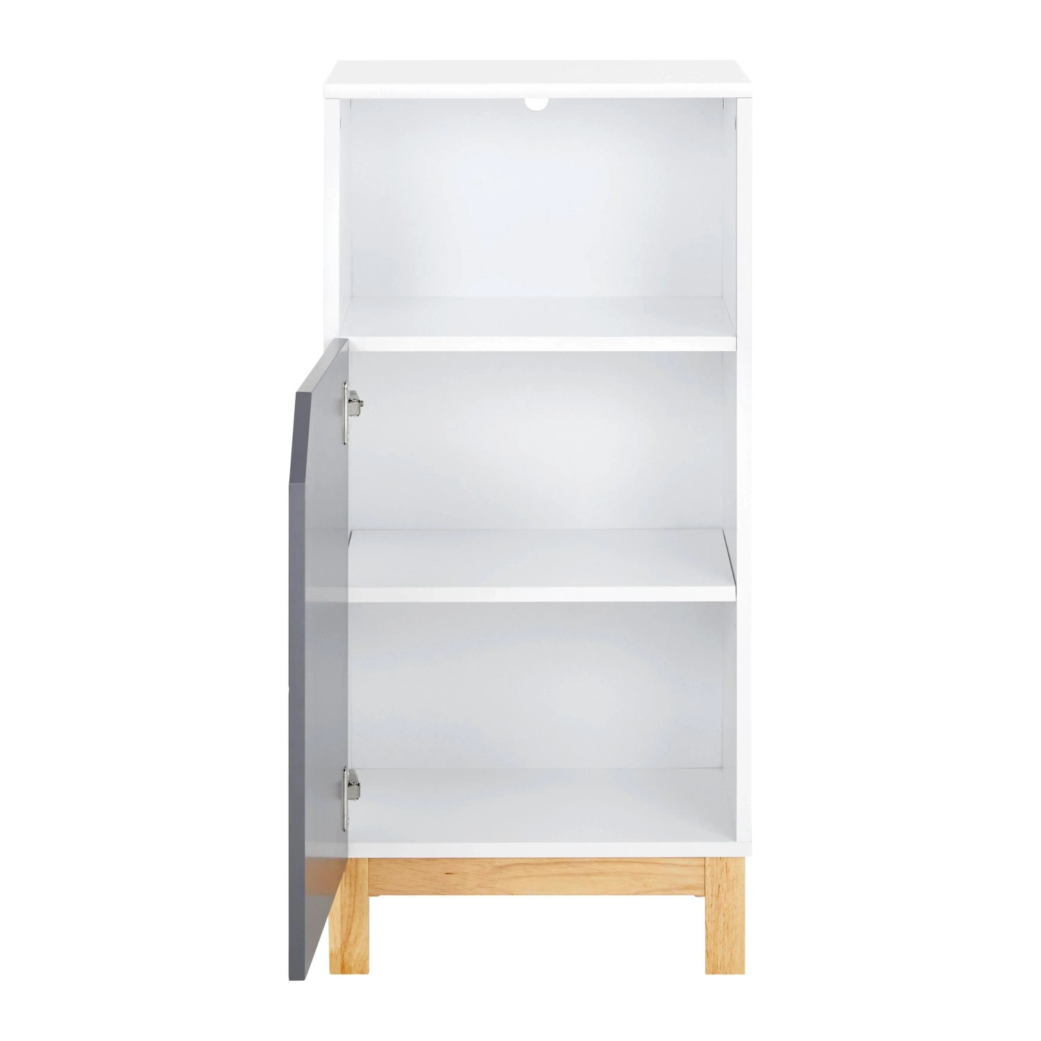 Bessagi Home Unterschrank Rocco Grau ca. 42,6x90x35 cm_7