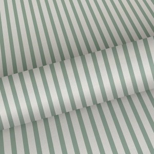 Sanders & Sanders Tapete Streifen Graugrün 53 cm x 10.05 m