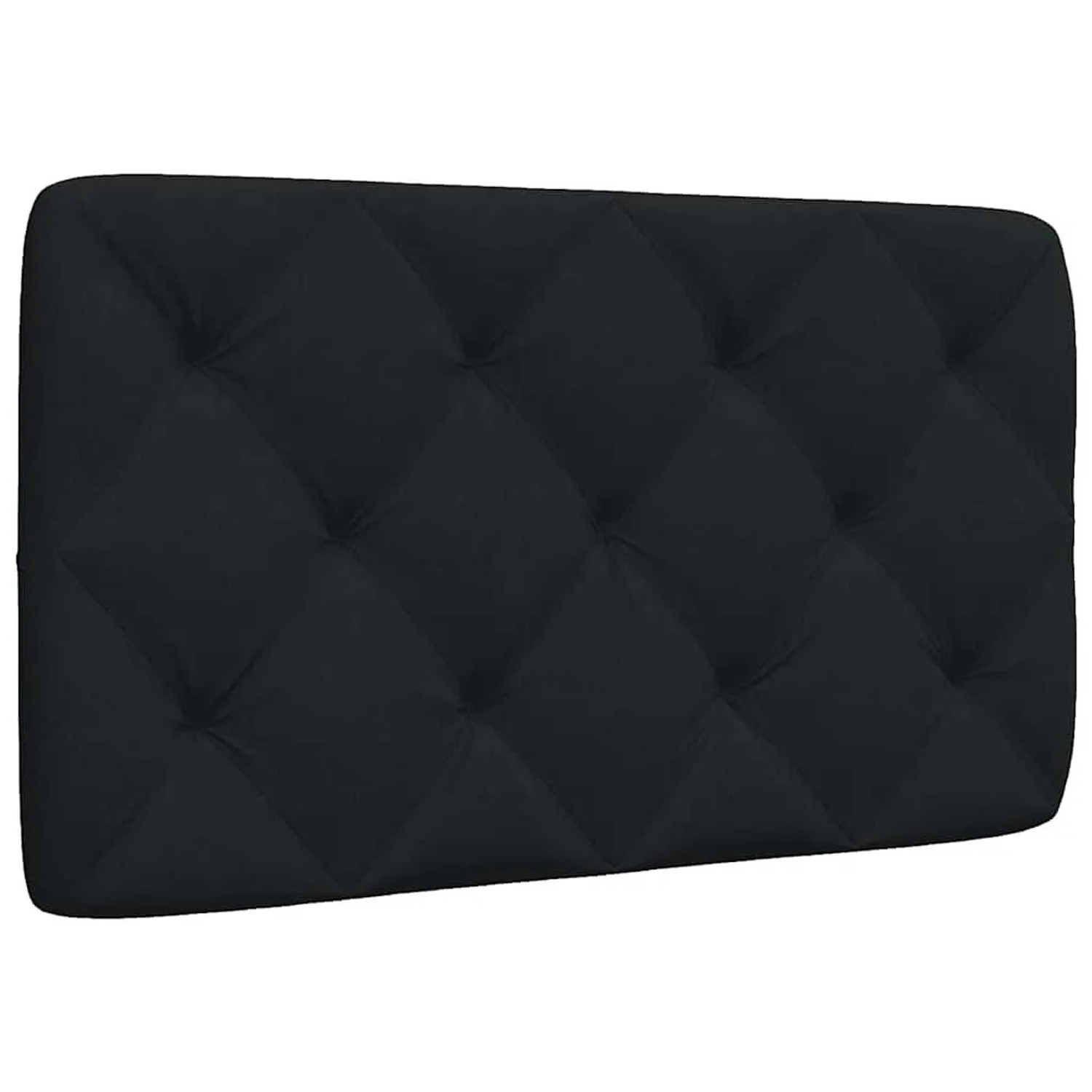 vidaXL Kopfteil-Kissen Schwarz 80 cm Stoff 4019193 günstig online kaufen