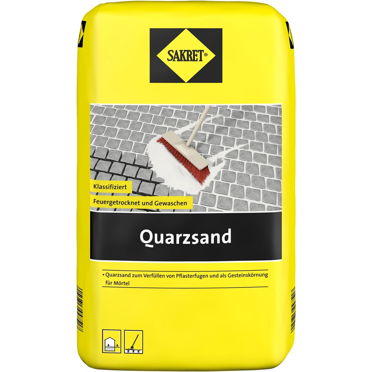 Sakret Quarzsand 25 kg